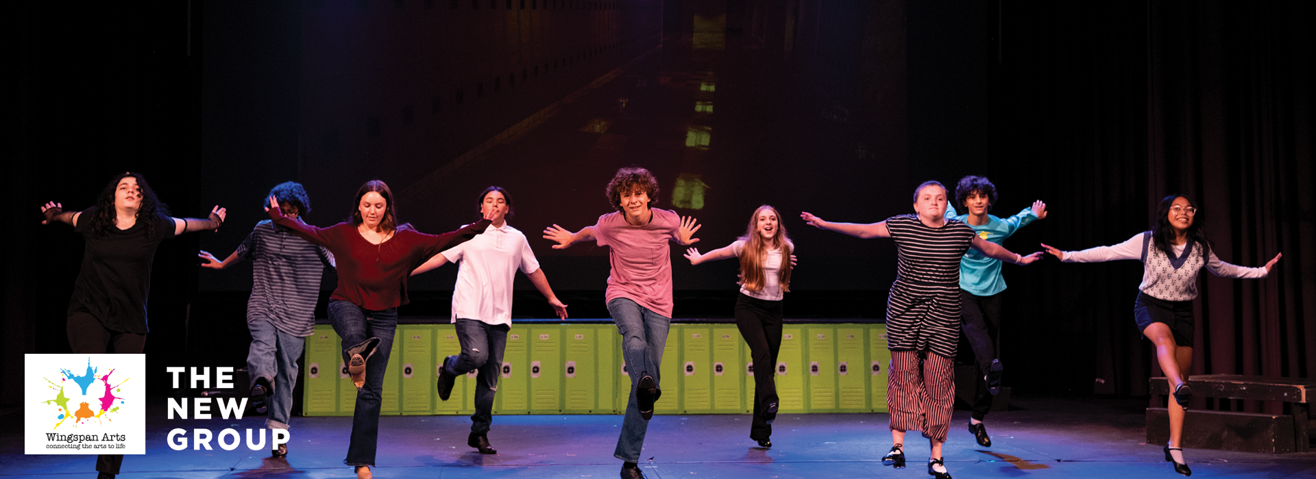 The 2023 Wingspan Ensemble in Mean Girls. Photo by Natalie Powers.