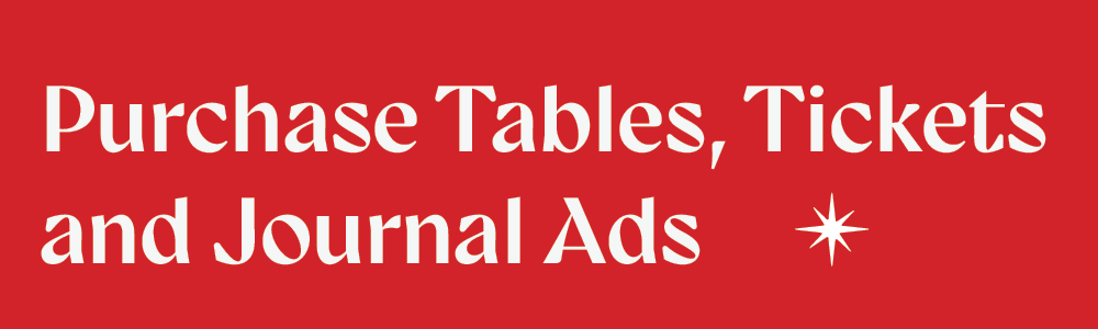 Purchase Tables, Tickets and Journal Ads